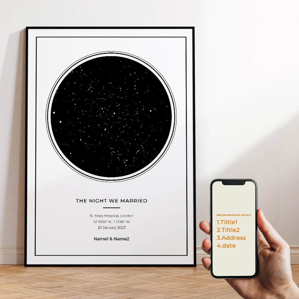 Mapa de estrella de cielo noct - Sustainable Living Products reseña y precio