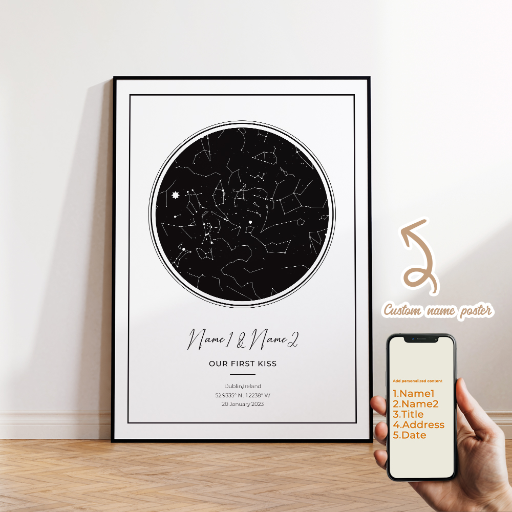 Mapa de estrella de cielo noct - Sustainable Living Products reseña y precio